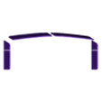 WINDOW GLASSES.stl フレイトライナー FLA トラック