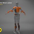 sabine-armor-basic-orange.555.jpg Sabine Wren's armor - The Star Wars wearable 3D PRINT MODEL