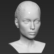 11.jpg Adriana Lima bust ready for full color 3D printing