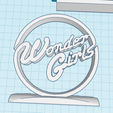 wondergirls.png Wonder Girls Kpop Display Logo Ornament