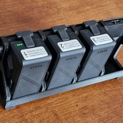 20220920_084719.jpg Free STL file DJI AVATA battery charger・3D printer model to download