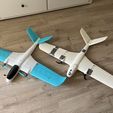 IMG_2546.jpg Файл 3MF Twinky FPV 3D напечатанный 1000 мм самолет для DJI FPV・Модель для загрузки и печати в формате 3D