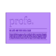 profe_3.stl FRAME LITHOPHANE DEFINITION: TEACHER