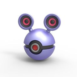 1.jpg 3D file Pokeball Loudred・Design to download and 3D print, CosplayItemsRock