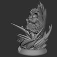 Preview6.jpg Super Saiyan Broly 3D print model
