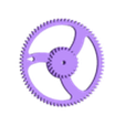 roue_moyenne_bis.stl Spiral escapement movement ech 1/2 - Spiral escapement ech 1/2