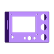 lcd_screen_faceplate.stl "Project Locus" - A Large 3D Printed, 3D Printer