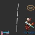 IO eae Ready Kosplayit DS: | O oe Genshin Impact - Bakufu Sword - Digital 3D Model Files - Kaedehara Kazuha Cosplay