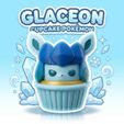 Cover_Poke-j_w46YsE17EI.jpg Glaceon Cupcake Pokémon – Multicolor FDM 3D Print