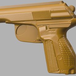 1.jpg Baikal Pistol MOLD Scan Model