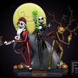 Jack Diorama.jpg 3D file Jack Skellington・3D printer model to download