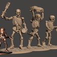 a2e93fd7c2c63e5891bdb5cef7d8d23f_display_large.JPG Exército de esqueletos de 28mm Miniaturas de gigantes mortos-vivos