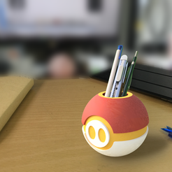 桌面.png Fichier 3D gratuit Pig Penpod・Modèle à télécharger et à imprimer en 3D