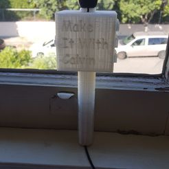 20160907_095531.jpg Free 3D file Gopro Microphone handle・3D print object to download