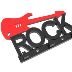 rock1.jpg OBJ file WALL KEY ROCK・3D printing template to download