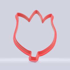 tulip.png FLOWER COOKIE CUTTER