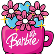 barbie-3.png Cutter cookie cutter barbie flowers