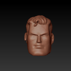 Captura-de-tela-2023-09-10-205820.png Fichier OBJ superman dc direct first appearance 3d scan head・Plan pour impression 3D à télécharger
