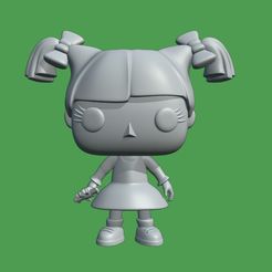 2.JPG STL-Datei Benutzerdefinierte Angelica Pickles - Rugrats・3D-druckbare Vorlage zum herunterladen