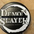 IMG_E7987.jpg Holder for "DEMON SLAYER" LED illuminated mirror (with or without first name)