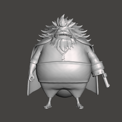 STL file Punk Rotten Kid One Piece 🧲・3D printable model to download・Cults