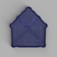 Casa-v4-frente.png Christmas House Cookie Cutter