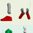 Brand-inspiration.png Bugs bunny urban vibes Fan art (multiparts/3mf)