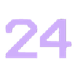 24.stl TERMINAL Font Numbers (01-30)