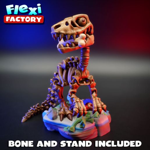 Dan-Sopala-Flexi-Factory-Velociraptor_14.jpg Flexi Factory Skeleton Raptor Dinosaur (Velociraptor)