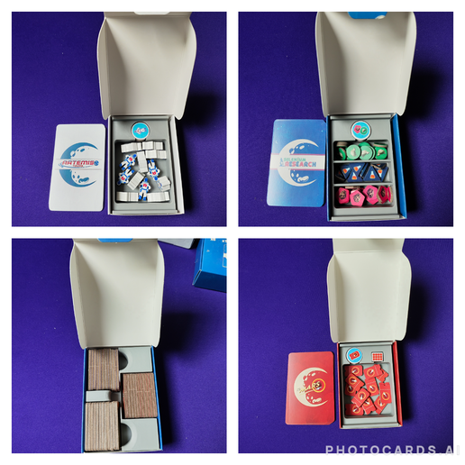 🃏 Shackleton Bases Tuckbox Inserts (compatible with sleeved cards)・ STL ...