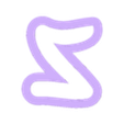 z_Low_case.stl disney - alphabet font - cookie cutter