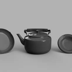 _plate_or_bowl_remesh.png Fichier 3D Pack cuisine 1/35・Plan pour impression 3D à télécharger