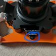 1000030828.jpg Moza ES Formula wheel mod - Gulf inspired - multicolor