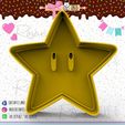 120-Estrellita-mario.jpg Cookie cutter ¨Estrella de mario bross - mario bross little star cookie cutter