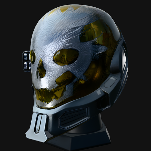 Réplica del casco de Emile Halo:Reach | modelo de impresión STL