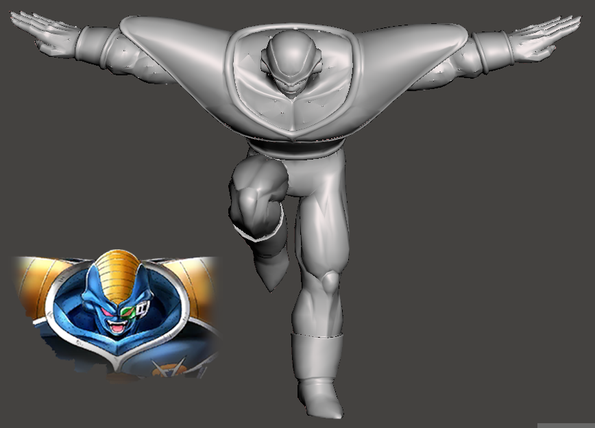 Free STL file Burter Dragon Ball Z Ginyu Forces 2/5・3D printable object to download・Cults