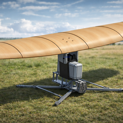 FPV Drone Wing With Adjustable Angle of Attack (Servo Controlled)