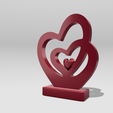 Shapr-Image-2024-03-19-085358.png Double Heart decor,  Romantic Anniversary Gift, Valentine's Day Gift, engagement gift, proposal, wedding