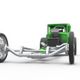 6.jpg Diecast Front engine old school dragster with shell Version 7 Scale 1:25