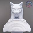 PXL_20230524_001052823.jpg Файл STL Подставка для книг "Кошка", декор полки・Шаблон для 3D-печати для загрузки