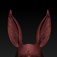 malha.png KITSUNE MASK " hare  "