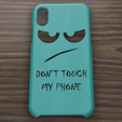 Case Iphone X Dont toch 2.png Case Iphone X/XS Dont touch