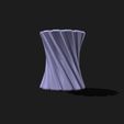 IMG_2696.jpeg Sculptural Cylindrical Vase: Floral Elegance in a 3D Revolution