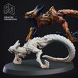 Tazelwurm.jpg Cryptid & Skin Walkers - 10 Models with stats and illustrations - Pre supported - 32mm scale