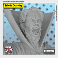 BlackTom_Portrait.png 3D file Irish Dandy・3D printable design to download