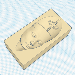 3.png Descargar archivo STL gratis El Rostro de Nefertiti te sigue con la mirada... • Objeto para impresión 3D, oasisk