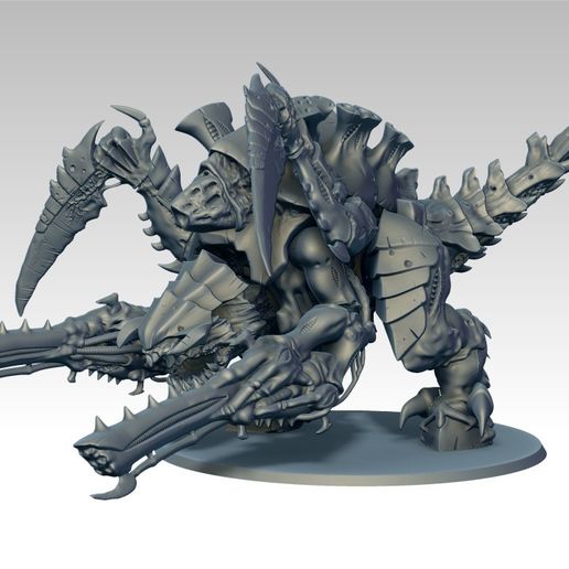 Tyrant Barbed High Rule Dude Arms 3D model