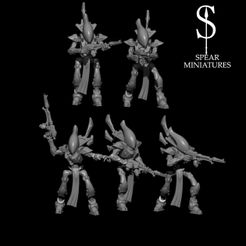 Ad1.jpg STL file Space Elf Spirit Defenders W/ D-Reapers・3D print object to download