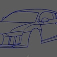 Audi_R8_Perspective_Wall_Silhouette_Wireframe_01.png Audi R8 Perspective Silhouette Wall