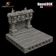 Fireplace-Xmas-OpenLock-No-Fire-Guard-Thumbnail-V1.jpg Fireplace - OpenLOCK Gothic Fireplace with festive christmas version- LegendGames